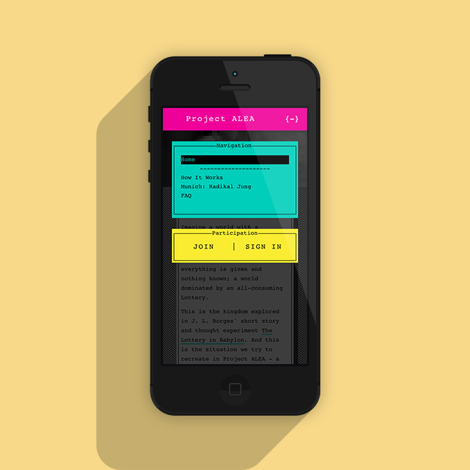 ALEA Mobile UI - Uri Berry אורי בארי