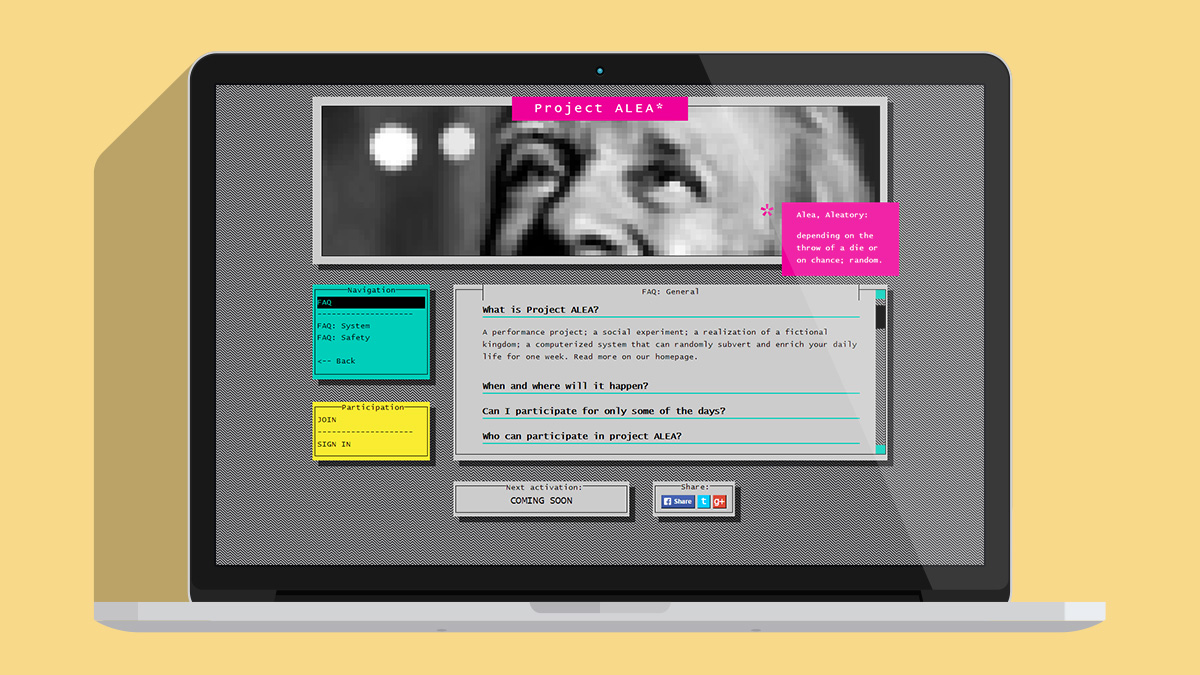 ALEA Desktop UI - Uri Berry אורי בארי