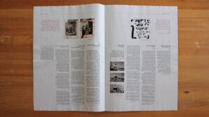 New Journalism Broadsheet Newspaper Layout - Uri Berry אורי בארי