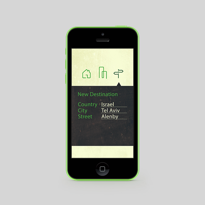 On The Road Mobile UX Design - Uri Berry אורי בארי